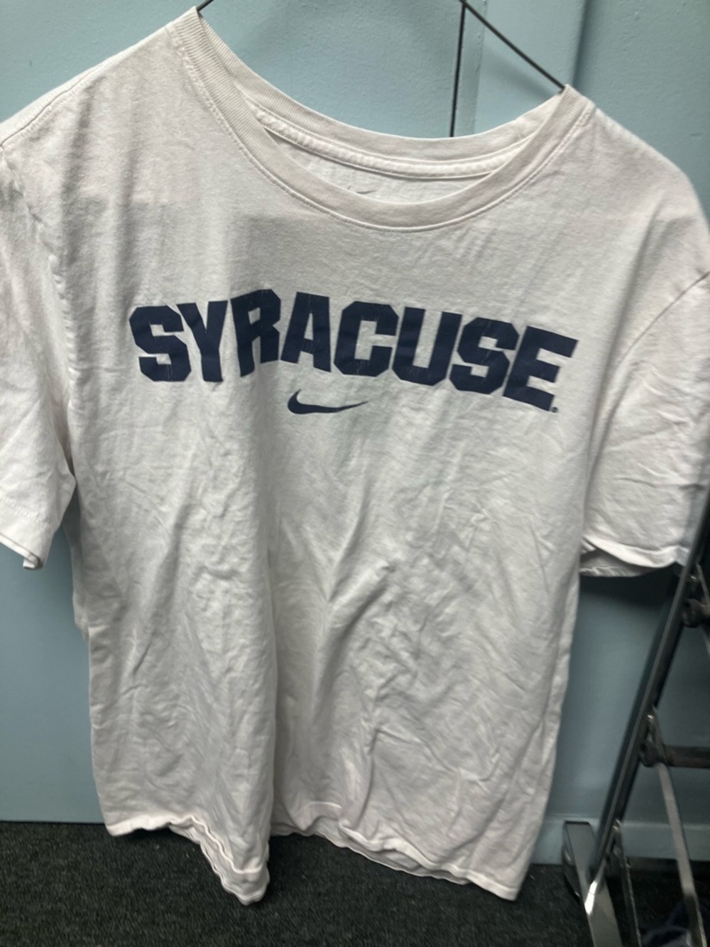 Nike athletic brand Syracuse Orange college ncaa t shirt size xL
